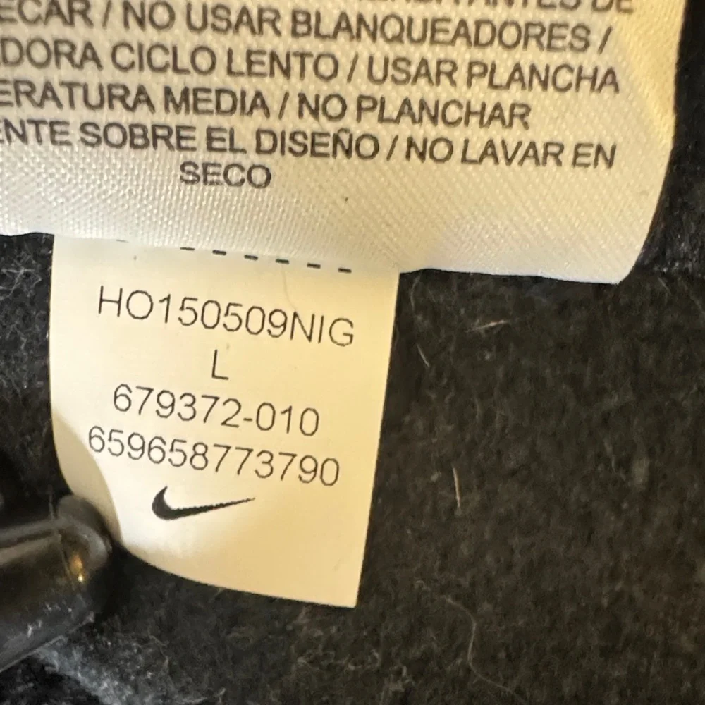 Nike black hooded